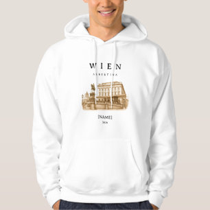 Personalized Vienna Albertina   Name & Year Hoodie