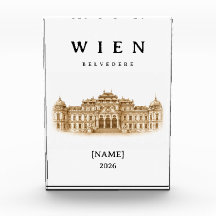 Personalized Vienna Belvedere | Name & Year
