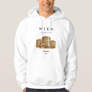 Personalized Vienna Gasometer   Name & Year Hoodie