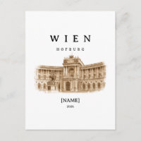 Personalized Vienna Hofburg | Name & Year