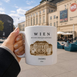 Personalized Vienna Museumsquartier Mug Name