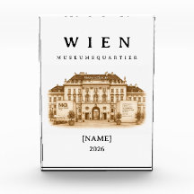 Personalized Vienna Museumsquartier | Name & Year