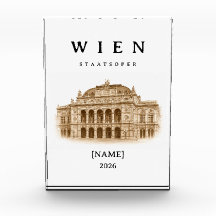 Personalized Vienna State Opera | Name & Year
