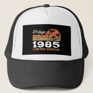 Personalized Vintage 1985 Limited Edition Trucker Hat