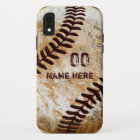 Personalized Vintage Baseball Phone Cases