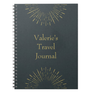 Personalized Vintage Style Travel Journal