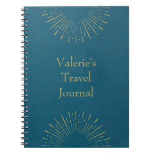Personalized Vintage Style Travel Journal