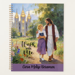 Personalized 'Walk with Me' Christian LDS Planner4 Planner