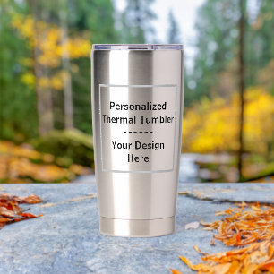 Personalized Water Bottle – Custom Design Insulated Tumbler