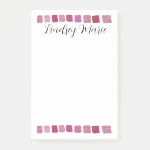 PERSONALIZED WATERCOLOR Notes