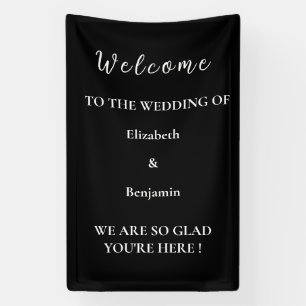 Personalized Wedding Decor Rehearsal Party Welcome Banner