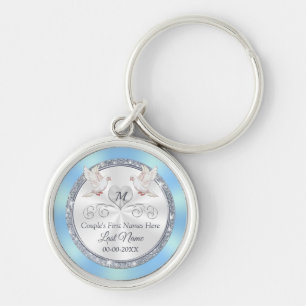 Personalized Wedding Gifts for Bride from Groom Key Ring