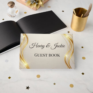 Personalized Wedding Guest Book