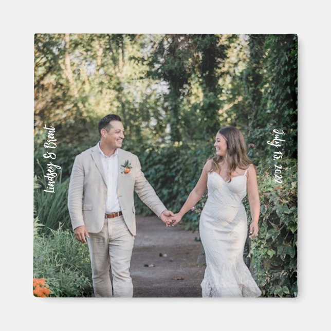 PERSONALIZED WEDDING Magnet (Front)