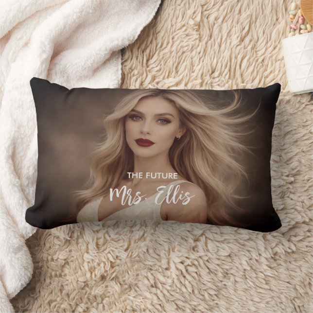 Personalized Wedding Pillow – The Future, Mrs. (Blanket)