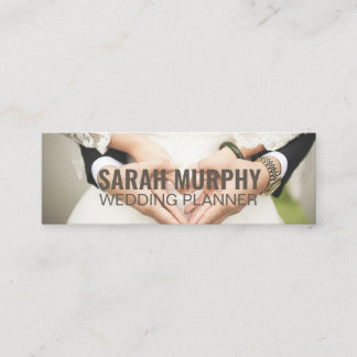 Personalized "Wedding Planner" Social Media Mini Business Card