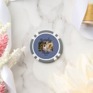 Personalized Wedding Poker Chips