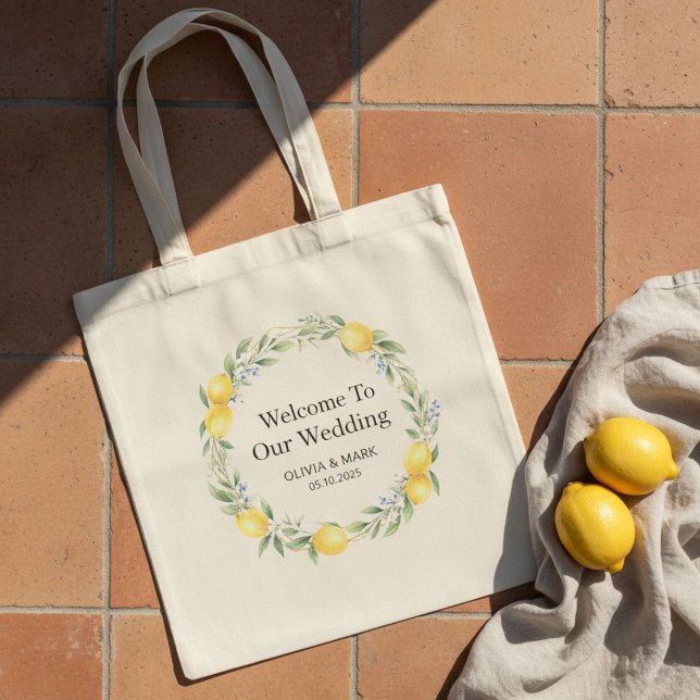 Personalized Wedding Welcome Tote Bag for Guests (Creator Uploaded)