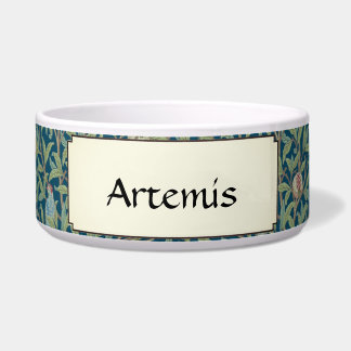 Personalized William Morris Bird and Pomegranate