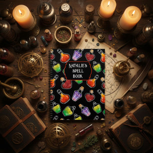 Personalized Witchy Spell Book Planner