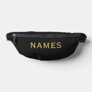 Personalized With Last Name or Nickname on Them Bum Bags