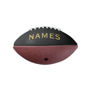 Personalized With Last Name or Nickname on Them Football