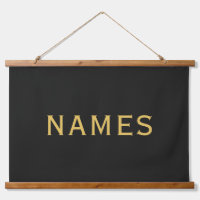 Personalized With Last Name or Nickname on Them