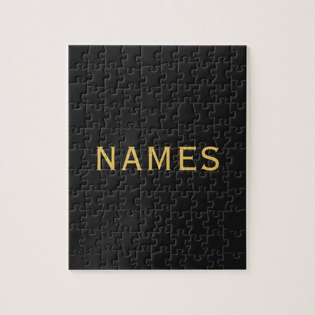 Personalized With Last Name or Nickname on Them Jigsaw Puzzle (Vertical)