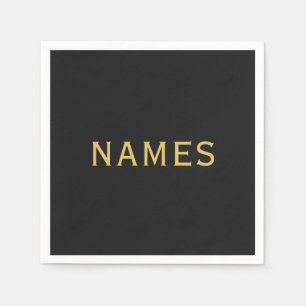 Personalized With Last Name or Nickname on Them Napkin