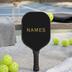 Personalized With Last Name or Nickname on Them Pickleball Paddle