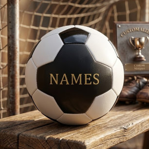 Personalized With Last Name or Nickname on Them Soccer Ball