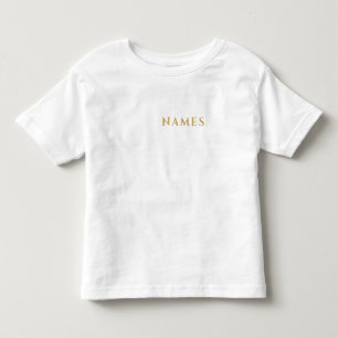 Personalized With Last Name or Nickname on Them Toddler T-Shirt