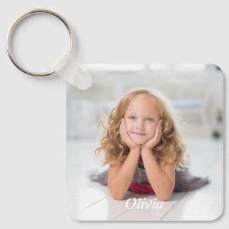 Personalized with Photo and Name Key Ring