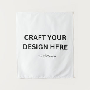 Personalized with Your Design, Logo, or Message Tapestry