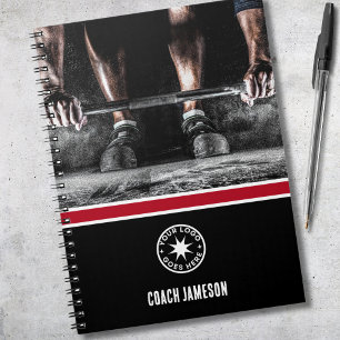 Personalized Workout Fitness Exercise Training Gym Notebook