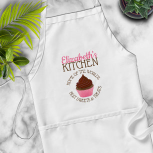 Personalized World's Best Sweets and Treats Standard Apron