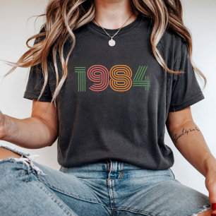 Personalized Year of Birth Vintage Birthday Party T-Shirt