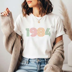Personalized Year of Birth Vintage Birthday Party T-Shirt