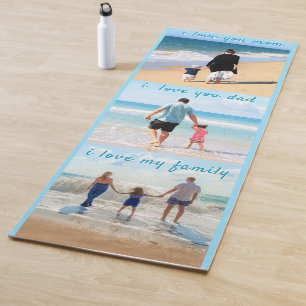 Personalized Your Family Photo Collage Yoga Mat
