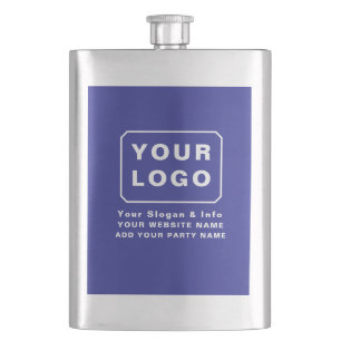 PERSONALIZED  YOUR LOGO NAME CUSTOM TEXT BEER  HIP FLASK