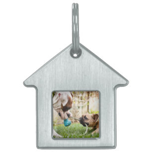 Personalized Your Pet Picture Image  ID Tag