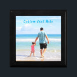 Personalized Your Photo Gift Boxes and Custom Text<br><div class="desc">Custom Photo and Text Gift Boxes - Your Own Design - Special - Personalized Family / Friends or Personal Gift Box - Add Your Text and Photo - Resize and move or remove and add elements / image with Customization tool. Choose / add your favorite font / color / size...</div>