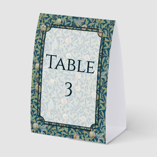 PersonalizedWilliam Morris "Bird and Pomegranate"  (Front)