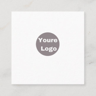 personallze square business card