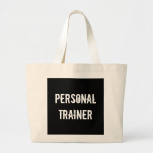 PersonalTrainer Large Tote Bag