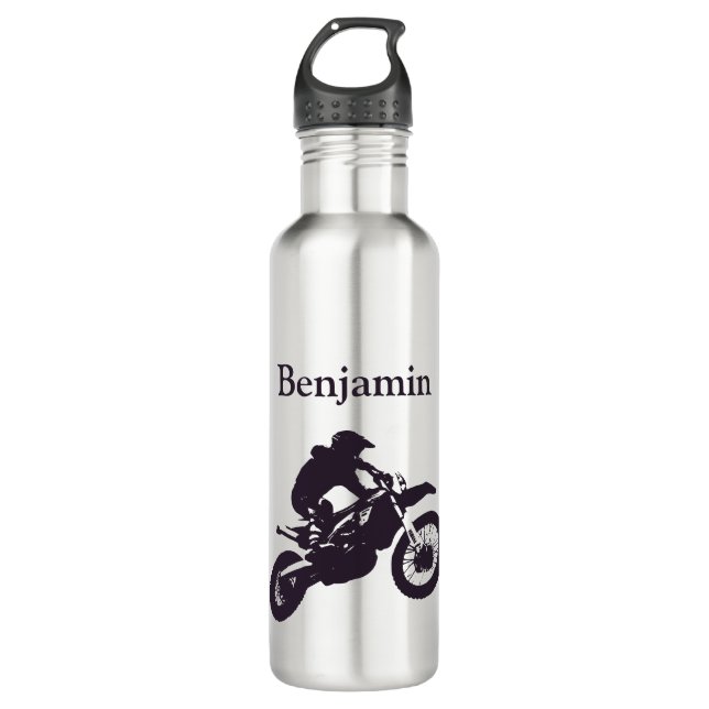 Personalzed Motorbike 710 Ml Water Bottle (Front)