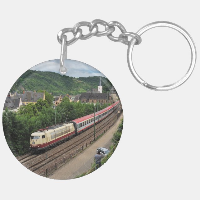 Personenzug in St. Goar Key Ring (Back Left)