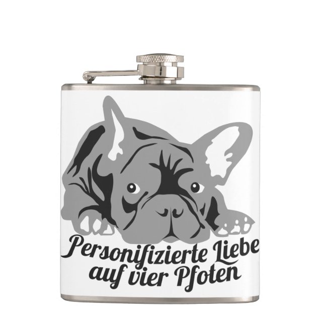 Personifizierte Liebe Hip Flask (Front)