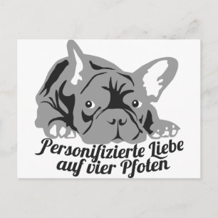 Personifizierte Liebe Postcard
