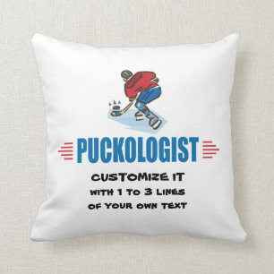 Personlized Ice Hockey Cushion